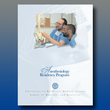 U of R Anesthesiology Residency brochure