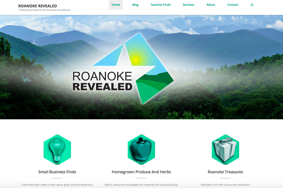 Roanoke Revealed website